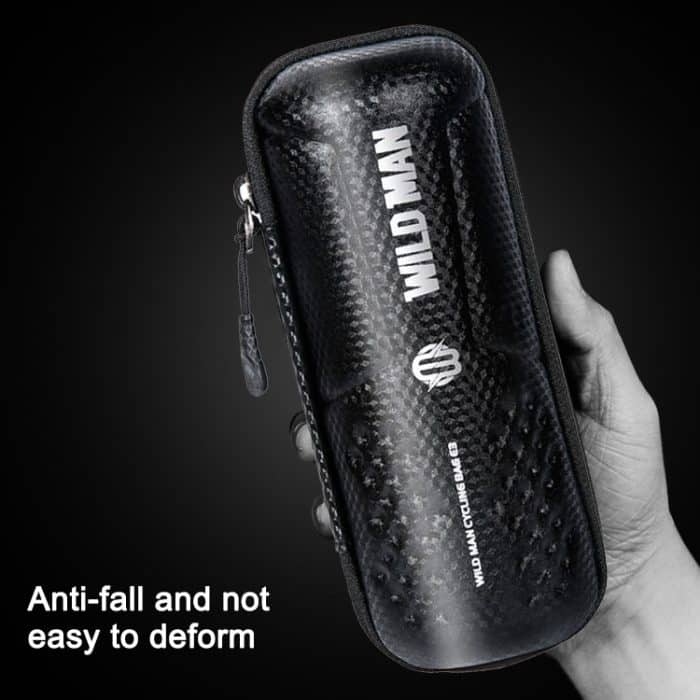 WILD MAN E3 EVA Hard Shell Fahrrad Werkzeug Aufbewahrungstasche Fahrradausrüstung, E3 (Carbon Pattern) – Bild 6