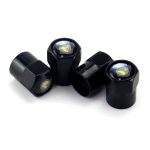 4 teile/satz Auto Beschriftet Metall Reifen Ventil Kappen Automobil Universal Modifizierte Ventil Abdeckungen, Car Labeled