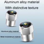 4 teile/satz Auto Beschriftet Metall Reifen Ventil Kappen Automobil Universal Modifizierte Ventil Abdeckungen, Car Labeled – Bild 3