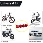 4 Stück / Set Devil Ball Reifenventilkappen Automotive Universal Modifikation Ventilabdeckungen – Bild 6