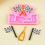 Sportwagen-Trophäen-Medaille, Reifen, Silikonform, Kleber, Gips, Kerze, Backen, dekorative Form, 19-202, A970, A798, A799, 15-235, 15-234, 15-233, 15-232, 8pcs /Set – Bild 6