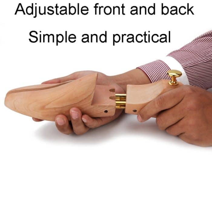 1 Paar Dutchwood Schuhspanner, verstellbarer Anti-Falten-Schuhleisten, 35/36, 37/38, 39/40, 41/42, 43/44, 45/46 – Bild 5