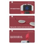 Mini-Hals-EMS-Puls-Halsmassagegerät, Schulter- und Nacken-Physiotherapie-Instrument – Bild 10