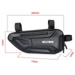 WILD MAN XT4 1,2 l EVA-Hartschalen-Fahrrad-Dreieckstasche, Seitentasche für Elektrofahrzeuge, XT4 (Sun), XT4 (Twill) – Bild 2