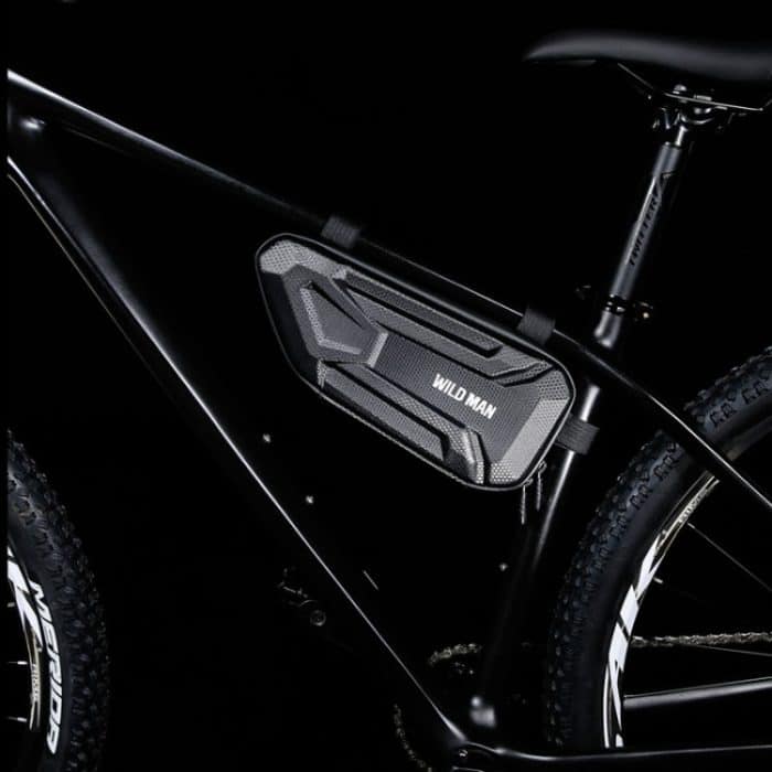 WILD MAN XT4 1,2 l EVA-Hartschalen-Fahrrad-Dreieckstasche, Seitentasche für Elektrofahrzeuge, XT4 (Sun), XT4 (Twill) – Bild 11