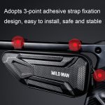 WILD MAN XT4 1,2 l EVA-Hartschalen-Fahrrad-Dreieckstasche, Seitentasche für Elektrofahrzeuge, XT4 (Sun), XT4 (Twill) – Bild 7