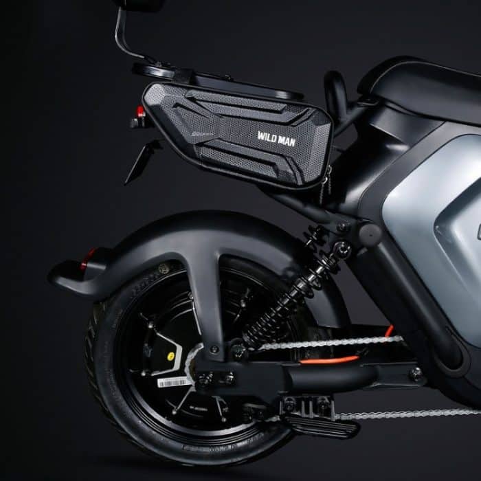 WILD MAN XT4 1,2 l EVA-Hartschalen-Fahrrad-Dreieckstasche, Seitentasche für Elektrofahrzeuge, XT4 (Sun), XT4 (Twill) – Bild 10