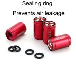 4 teile/satz Regenschirm Metall Reifen Ventil Kappen Automobil Universal Modifizierte Ventil Abdeckungen – Bild 3