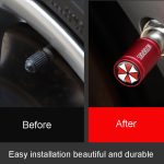 4 teile/satz Regenschirm Metall Reifen Ventil Kappen Automobil Universal Modifizierte Ventil Abdeckungen – Bild 6