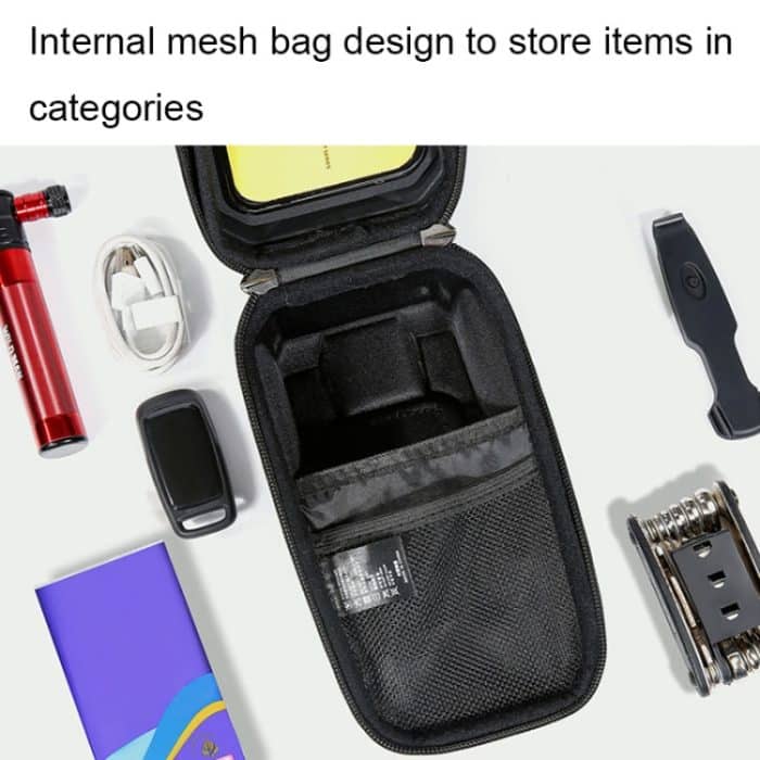 WILD MAN XT2S 1L EVA Hartschale Mountainbike-Frontträgertasche Radfahren wasserdichte Handytasche, XT2S – Bild 6