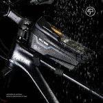 WILD MAN ES12 1L Mountainbike-Frontträgertasche Fahrrad wasserdichte Handy-Satteltasche, ES12 (Black), ES12 (Red), ES12 (Grey), ES12 (Blue) – Bild 8