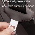 Für BMW 1 Paar Sicherheitsgurt-Einsatzschutz, Stoßstangen-Gurtfutter-Dekoration – Bild 5