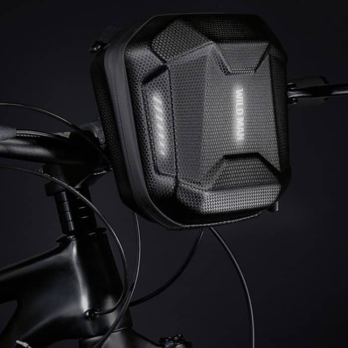 WILD MAN E18 2L EVA-Hartschalen-Fahrrad-wasserdichte Vordertasche, multifunktionale Schnellverschluss-Hängetasche, E18 – Bild 8