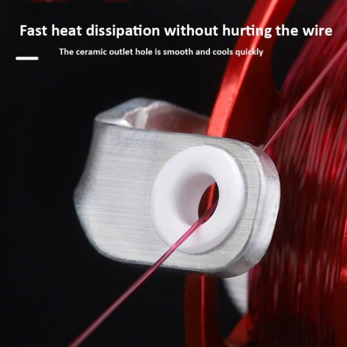 Eisfischerfloßrolle, Fliegenrolle mit Basis, komplett aus Metall, hohles Angelgerät, 50mm Red, 50mm Purple, 50mm Gold, 65mm Red, 65mm Purple, 65mm Gold – Bild 8