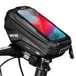 WILD MAN X1 1L EVA Hartschale Fahrrad Telefon Touchscreen Lenkertasche Wasserdichte Fahrradtasche, X1 1L (Red), X1 1L (Black) – Bild 2