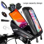 WILD MAN X1 1L EVA Hartschale Fahrrad Telefon Touchscreen Lenkertasche Wasserdichte Fahrradtasche, X1 1L (Red), X1 1L (Black) – Bild 6