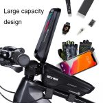 WILD MAN MS66 1,2 l EVA-Hartschalen-Fahrrad-Frontträgertasche, Radfahren, Touchscreen-Handytasche, MS66 – Bild 4