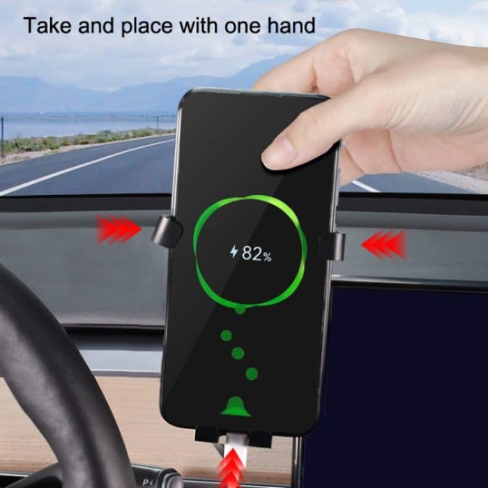 Für Tesla Model 3/Y Car Central Control Screen Handyhalter – Bild 9