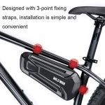 WILD MAN XT9 1,8 l EVA-Hartschalen-Fahrrad-Frontträger-Dreieckstasche, wasserdichte Tasche für Elektrofahrzeuge, XT9 (Sun), XT9 (Twill) – Bild 4