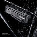WILD MAN XT9 1,8 l EVA-Hartschalen-Fahrrad-Frontträger-Dreieckstasche, wasserdichte Tasche für Elektrofahrzeuge, XT9 (Sun), XT9 (Twill) – Bild 7
