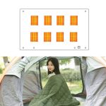 Outdoor Camping USB Heizdecke Unplugged 5V Heizkissen, Single Model, Double Model