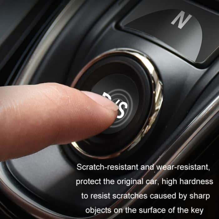 Für Acura CDX/19 RDX Auto-Innenschutzfolie, 6pcs /Set Gear Button Sticker, 5pcs /Set Mouse Sticker – Bild 3
