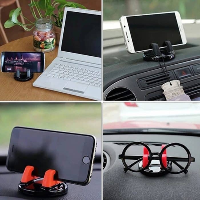 Auto-Armaturenbrett, Auto-Handyhalter, temporäres Parkschild, 2-in-1 – Bild 8