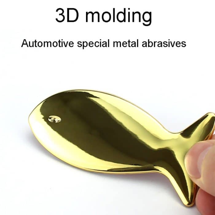 Fischförmige Auto-Metallaufkleber, Karosserie-Schwanzmarkierung, dekorative Aufkleber, Fish-Shaped – Bild 3