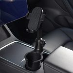 Car Center Navigation Handyhalter 360 drehbarer Wasserbecherhalter, Small, Large