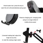 Car Center Navigation Handyhalter 360 drehbarer Wasserbecherhalter, Small, Large – Bild 3