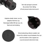 Car Center Navigation Handyhalter 360 drehbarer Wasserbecherhalter, Small, Large – Bild 4