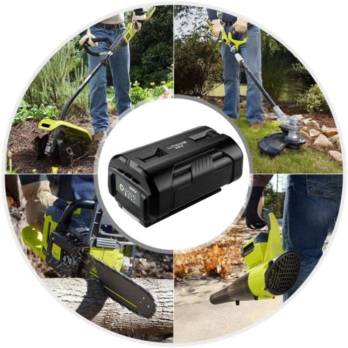 Für Ryobi OP4026A / OP4050 40V Rasenmäher Lithium-Ionen-Akku, 4000mAh, 5000mAh, 6000mAh – Bild 11