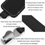 Auto-Rücksitz-Rückenlehne, Wildleder-Interieur, multifunktionaler Haken – Bild 4