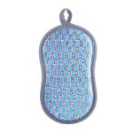 Doppelseitiger, saugfähiger Küchen-Geschirrspülschwamm, multifunktionaler Reinigungslappen, Blue, Red, Gray, 3pcs /set, 6pcs /set