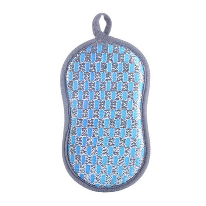 Doppelseitiger, saugfähiger Küchen-Geschirrspülschwamm, multifunktionaler Reinigungslappen, Blue, Red, Gray, 3pcs /set, 6pcs /set – Bild 1