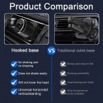 Auto-Luftauslass, drehbarer Spiralhaken, Schwanzclip, Handyhalter – Bild 6