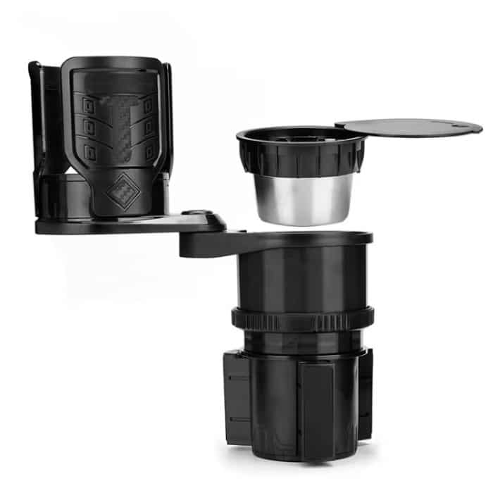 Multifunktionaler Auto-modifizierter Wasserbecherhalter-Aschenbecher aus Kohlefaser – Bild 2