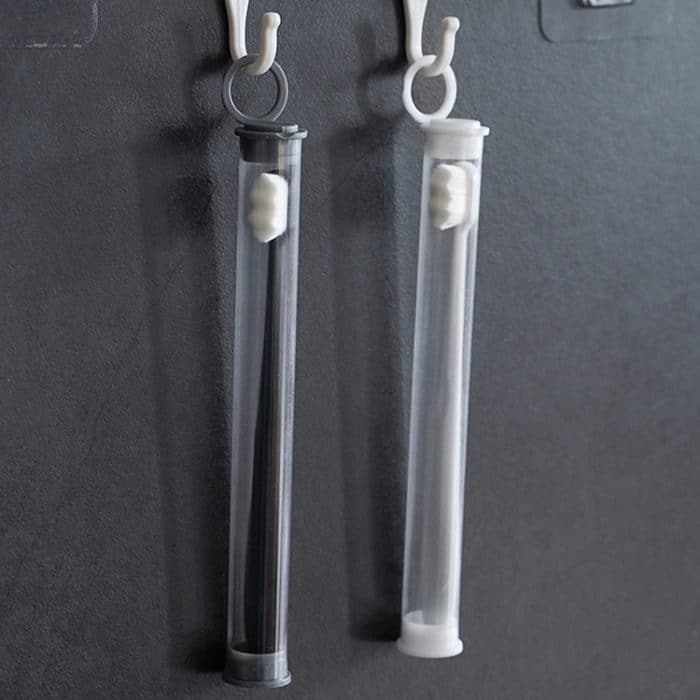 Nano-Seiden-Zahnbürste mit weichen Borsten, unabhängige Verpackung, tragbare Paar-Zahnbürste, White Wave, Black Wave, White Flat-head, Black Flat-head – Bild 9