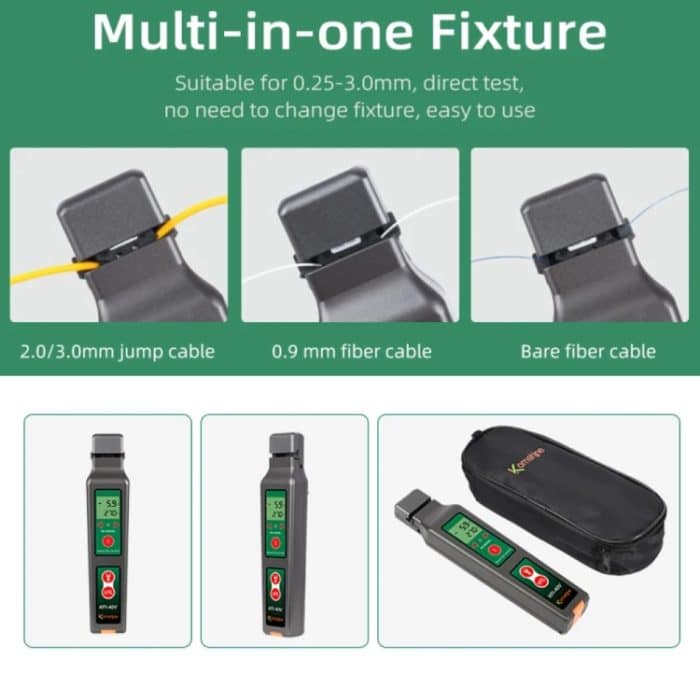 Komshine Glasfaser-Kennung, Signalrichtungskennung für optische Kabel, mit VFL-Rotlicht, 10 mW, KFI-40V – Bild 11