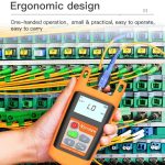 Komshine Mini Handheld Optical Power Meter Faserverlustmessung, KPM-25M-A/-70DBM to +6DBM, KPM-25M-C/-50DBM to +26DBM – Bild 11