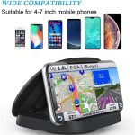 360 Grad drehbarer Saugnapf, Auto-Armaturenbrett-Handyhalterung – Bild 4