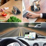 360 Grad drehbarer Saugnapf, Auto-Armaturenbrett-Handyhalterung – Bild 8