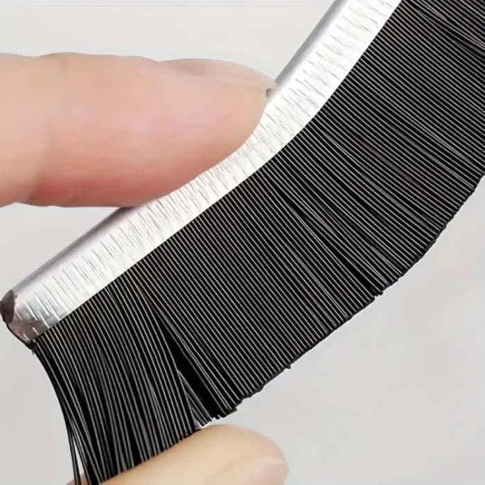 Badezimmer-Küchen-Fliesen-Ecken-Reinigungsbürste, multifunktionale Fenster-Fugen-Rillen-Steife-Bürste – Bild 6