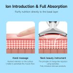 Elektrisches Nackenschönheitsinstrument, Nackenmassagegerät, Gesichtsschönheitsgerät, Oval – Bild 11