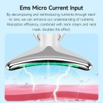 Elektrisches Nackenschönheitsinstrument, Nackenmassagegerät, Gesichtsschönheitsgerät, Oval – Bild 7