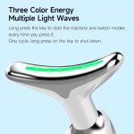 Elektrisches Nackenschönheitsinstrument, Nackenmassagegerät, Gesichtsschönheitsgerät, Oval – Bild 9