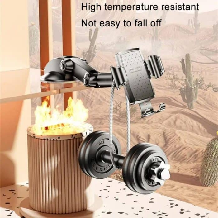 SHUNWEI SD-1132B Autotelefon-Saugnapf + Halterung für Lüftungsschlitze, Halterung mit Schwerkrafterkennung – Bild 9