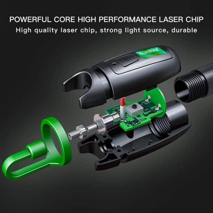 KomShine Metall-Lichtquelle für sichtbare Laser, faseroptischer Rotlichtstift, KFL-11P-20MW, KFL-11P-30MW – Bild 5