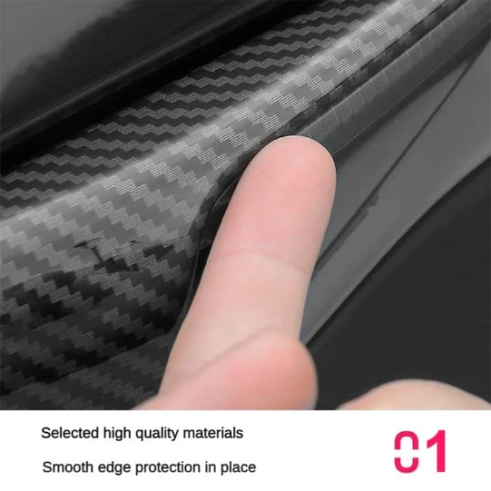 Für Tesla Model 3/Y/X/S Kamera Seitenschutzabdeckung Y-Typ Gegenlichtblende, Matt Black, Bright Black, Light Carbon Fiber, Matte Carbon Fiber, Red, Bright White – Bild 5