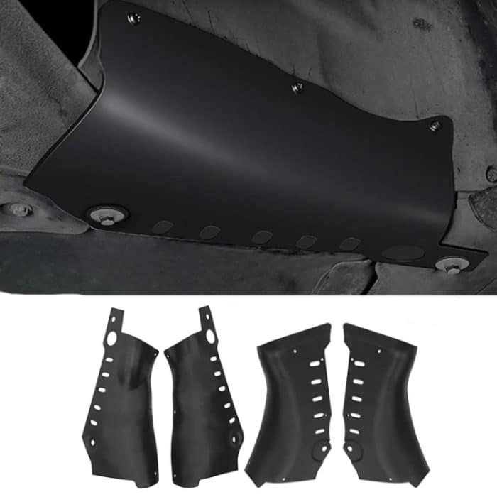 Auto Kühlmittel Schutz Bord Chassis Rohr Schutz Schallwand Motor Batterie Kondensator Fall, For Tesla  Model 3, For Tesla  Model Y – Bild 2